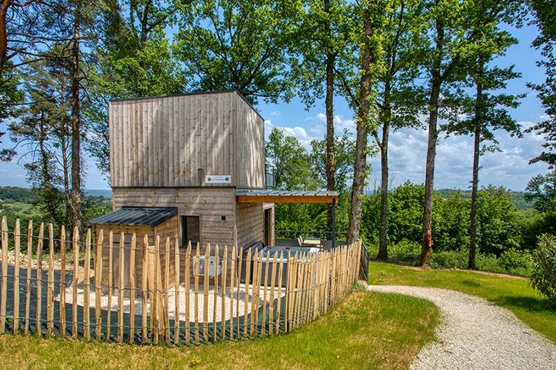 Cabane spa des chtaigniers