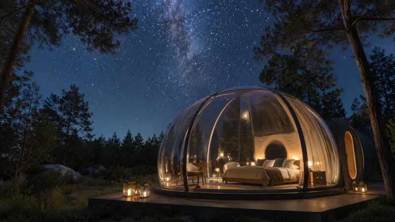Nuit insolite dans une bulle : tout ce qu'il faut savoir